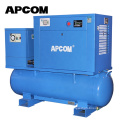 APCOM Aircompressors Industrial 10 HP 7.5 KW 10HP 7.5KW Combined Rotary Screw Air Compressor For Sandblasting